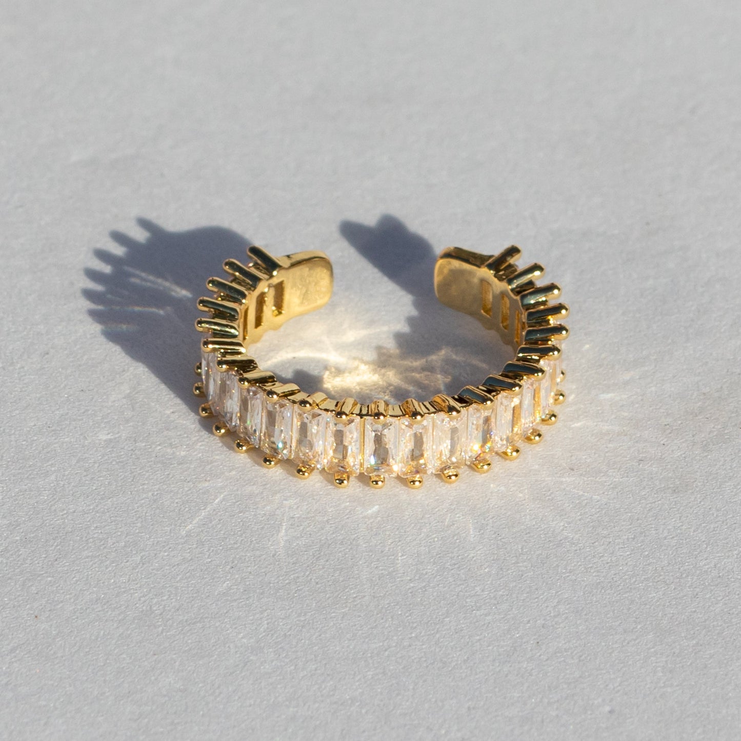 18k vergoldeter Ring Amira Verstellbar - NONOSH