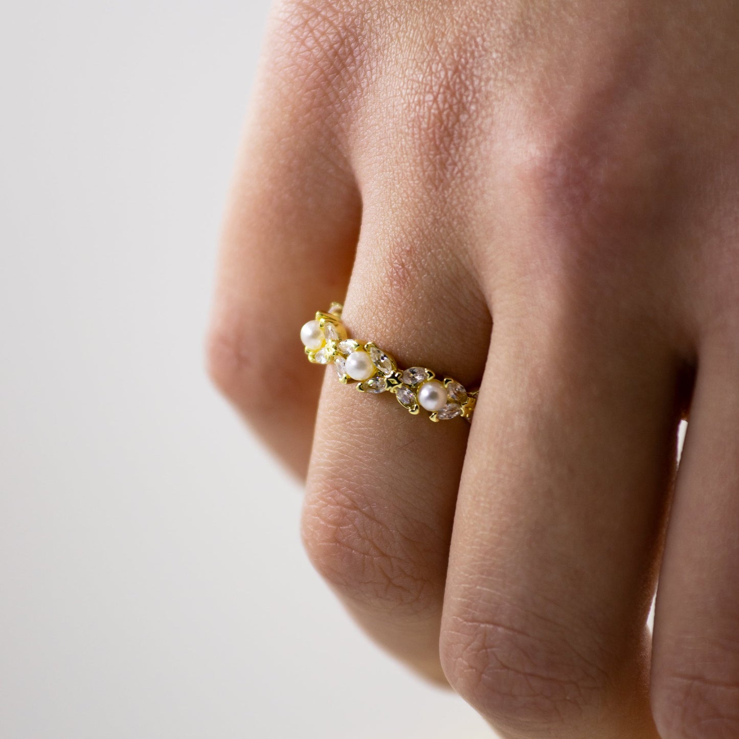 18k vergoldeter Ring Nala Verstellbar - NONOSH