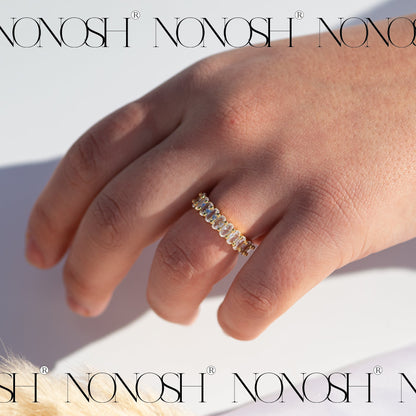 18k vergoldeter Ring Rana Verstellbar - NONOSH