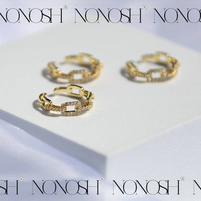 18k vergoldeter Ring Verstellbar - NONOSH