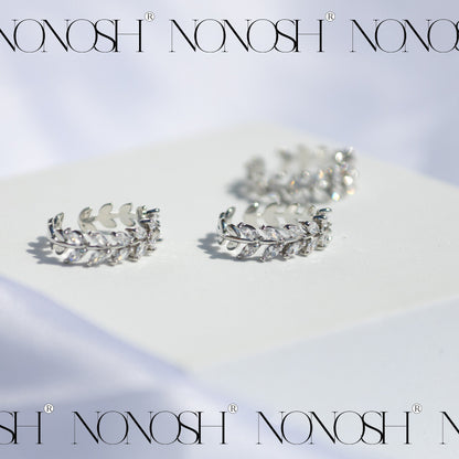 Silber Ring Flora Verstellbar - NONOSH