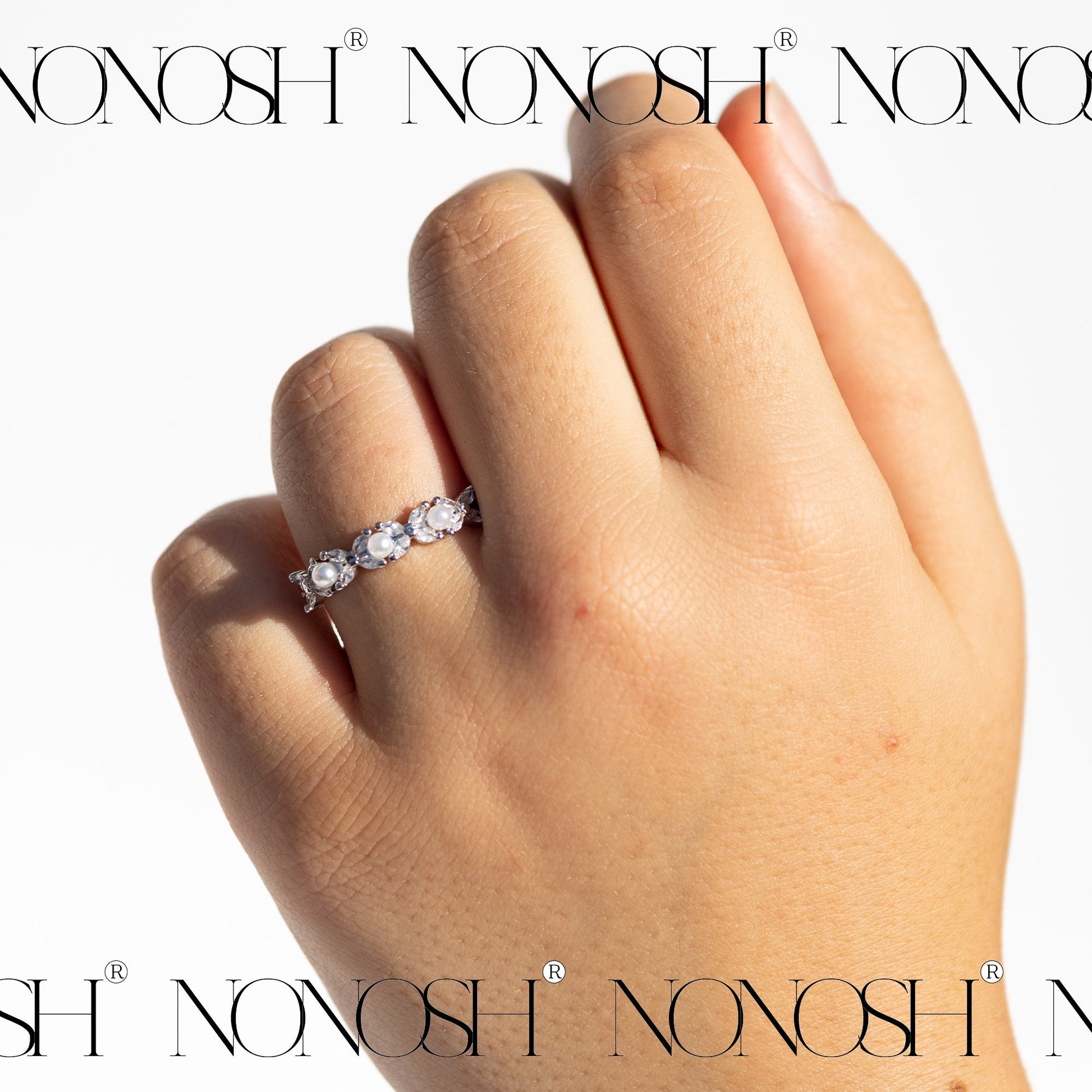 Silber Ring Nala Verstellbar - NONOSH