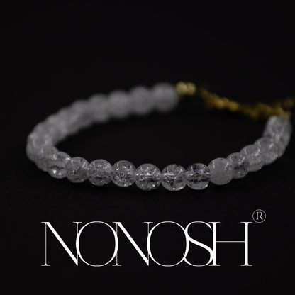 Bergkristall Perlenarmband Crystal - NONOSH