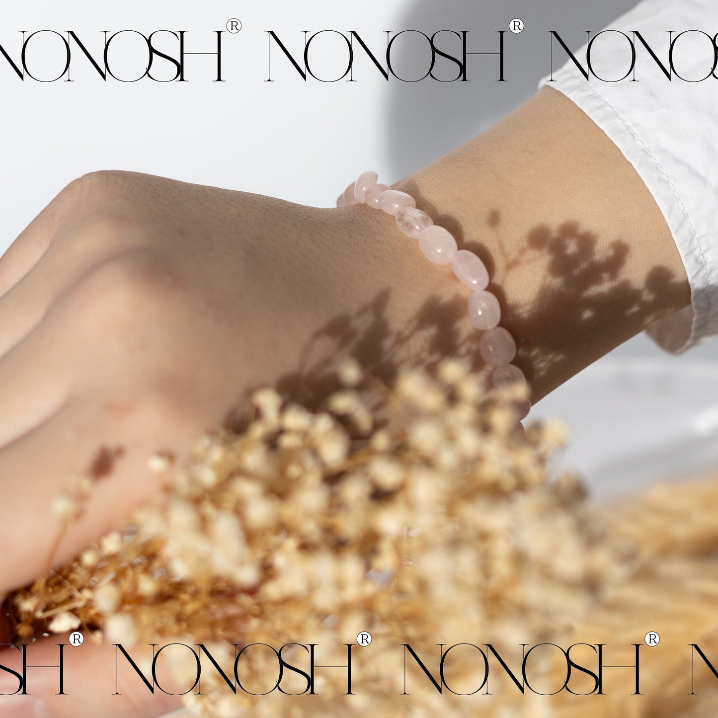 Rosenquarz Armband Rumeysa - NONOSH