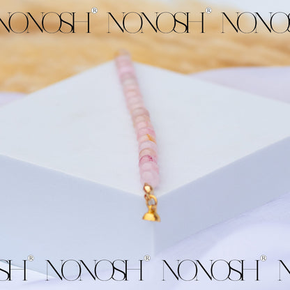 Rosenquarz Perlenarmband Magnetverschluss - NONOSH