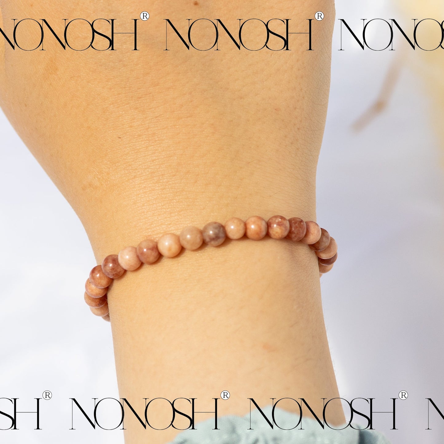 Sonnenstein Perlenarmband - NONOSH