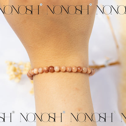 Sonnenstein Perlenarmband 6mm - NONOSH