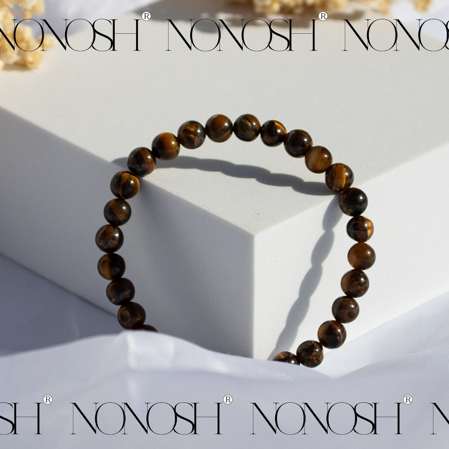 Tigerauge Perlenarmband 6mm - NONOSH